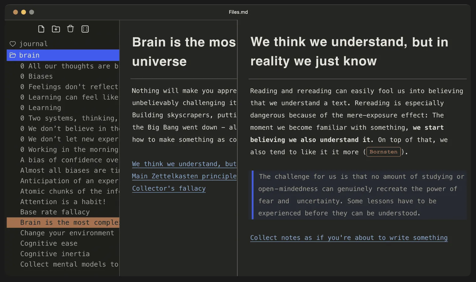 Files.md, an open-source alternative to Obsidian