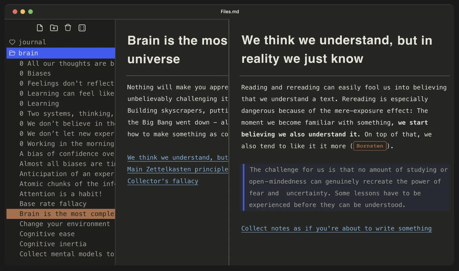 Files.md, an open-source alternative to Obsidian